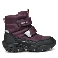 Buty dla dziewczynek - Śniegowce Geox B Baltic Girl B Abx B4654B 0FU50 C7J9B S Bordowy - miniaturka - grafika 1