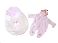 Lalki dla dziewczynek - 1-częściowy strój dla lalki New born o wielkości 43-44 cm - miniaturka - grafika 1