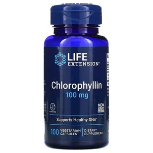 LIFE EXTENSION LIFE EXTENSION Chlorophyllin 100mg 100vegcaps - Witaminy i minerały - miniaturka - grafika 2