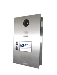 AGFEO IP-Video TFE 2 wideodomofon 8,89 cm (3.5") Stal nierdzewna - Wideodomofony AGFEO IP-Video TFE 2 wideodomofon 8,89 cm (3.5") Stal nierdzewna - Wideodomofony - miniaturka - grafika 1