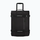 Walizki - Walizka podróżna American Tourister Duffle WH 45,5 l asphalt black - miniaturka - grafika 1