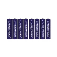 Baterie i akcesoria - Esperanza EZB103 baterie alkaliczne aa 8szt AP_222163 - miniaturka - grafika 1