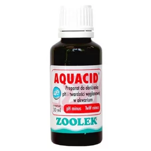 Zoolek Aquacid Obniża Ph 30Ml - Preparaty do akwarium - miniaturka - grafika 1