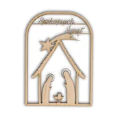 Dekoratorstwo - EKO-DECO, dekor, szopka - spokojnych Świąt - miniaturka - grafika 1