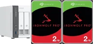 Serwery plików NAS i macierze dyskowe - Serwer plików Qnap TS-216G + 2x Seagate IronWolf 2TB ST2000VN003 - miniaturka - grafika 1