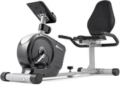 Rowery treningowe - Rower leżący magnetyczny HS-2050L Beat Srebrny - miniaturka - grafika 1