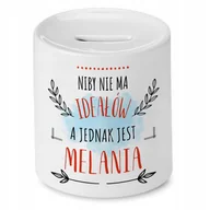 Skarbonki - Skarbonka Dla Melanii na Urodziny Idealny Prezent z Nadrukiem ze Zdjęciem - miniaturka - grafika 1