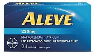 Bayer Aleve 220mg 24 szt. - Przeziębienie i grypa - miniaturka - grafika 1