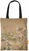 Torby i wózki na zakupy - Torba na ramię Ważne rośliny kwitnące jesienią Ogata Korin - miniaturka - grafika 1
