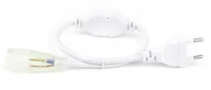 Taśmy LED - Kabel zasilający Przewód taśm Led Neon 230V 8x16mm - miniaturka - grafika 1
