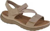 Sandały damskie - Rieker Rieker Sandals 64870-02 Czarne 36 - miniaturka - grafika 1