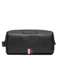 Kosmetyczki, organizery i kuferki - Kosmetyczka Tommy Hilfiger AM0AM12778 Czarny - miniaturka - grafika 1