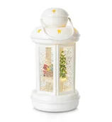 Oświetlenie świąteczne - Markslojd Błyszcząca latarnia dekoracyjna Cosy LED biała - miniaturka - grafika 1