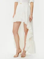 Spódnice - Guess Spódnica maxi 5GGD34 7317A Biały Regular Fit - miniaturka - grafika 1