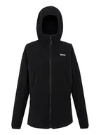 Kurtki damskie - Regatta Kurtka polarowa "Elinn" w kolorze czarnym - miniaturka - grafika 1