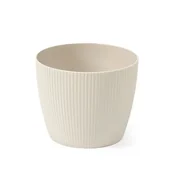 Donice - Donica Magnolia Jumper Eco Recycled 11 cm beżowy - miniaturka - grafika 1