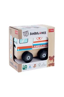 Zabawka drewniana - Ambulance - Samochody i pojazdy dla dzieci - miniaturka - grafika 1
