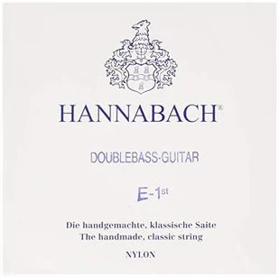 Hannabach Struny do gitary klasycznej, gitara kontrabasowa, E1 - 8411MT, seria 841MT, Medium Tension - Struny gitarowe  - miniaturka - grafika 1