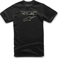 Koszulki męskie - Alpinestars T-shirt ALPINESTARS RIDE 2.0 CAMO TEE, Black Rozmiar: L - miniaturka - grafika 1