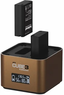 H�hnel ProCube 3 Twin Charger Olympus - Ładowarki do aparatów dedykowane - miniaturka - grafika 1