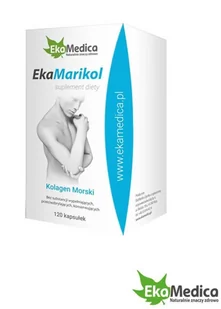 EkaMedica EkaMarikol - Kolagen Morski, suplement diety, EkaMedica, 90 kaps. EKAMEDICA24 - Stawy, mięśnie, kości - miniaturka - grafika 1