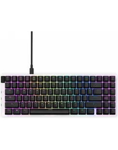 D-E layout - NZXT FUNCTION MINITKL, gaming keyboard Kolor: BIAŁY/Kolor: CZARNY, Gateron Red, hot-swap - Klawiatury - miniaturka - grafika 1
