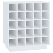 Regały - Biała sosnowa szafka na wino - Ledox - miniaturka - grafika 1