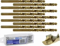Wiertła - Geko Wiertło Wiertło kobaltowe HSS do metalu 4,5 mm 10/770 - miniaturka - grafika 1