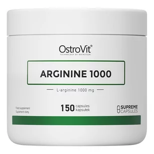 OstroVit Arginine 1000 150caps - Aminokwasy - miniaturka - grafika 1