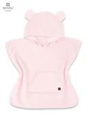 Okrycia kąpielowe dla dzieci - Ponczo kąpielowe, na basen, szybkoschnące, termofrotte RÓŻ, rozmiar M - miniaturka - grafika 1