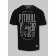 Koszulki sportowe męskie - Pit Bull T-Shirt Koszulka San Diego Dog Black/Graphite - miniaturka - grafika 1