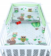 Pościel dla dzieci - BabyLux Pościel Do Łóżeczka 140x70 Dziecięca Niemowlęca 135X100 cm 6EL N55 - miniaturka - grafika 1