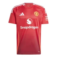 Koszulki sportowe męskie - Męska Koszulka ADIDAS MUFC H JSY IU1397 – Czerwony - miniaturka - grafika 1
