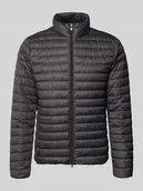 Kurtki męskie - Kurtka pikowana ze stójką i zamkiem błyskawicznym dwustronnym - miniaturka - grafika 1