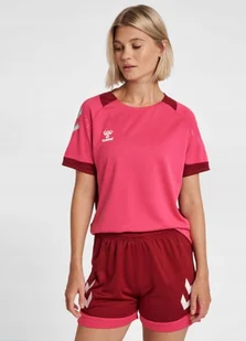 HUMMEL T-SHIRT SPORTOWY DAMSKI RÓŻOWY XS 2Z9D5_D* - Koszulki i topy damskie - miniaturka - grafika 1