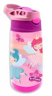 Bidony dla dzieci - Bidon termiczny stalowy 400ml Fairy Princess KL11259 Kids Euroswan - miniaturka - grafika 1