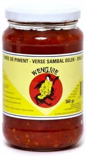 WENDJOE Sos chili Sambal Oelek 360g - Wendjoe 225-uniw - Kuchnie świata - miniaturka - grafika 1