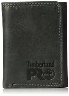 Timberland PRO Męski skórzany potrójny portfel Rfid z okienkiem identyfikacyjnym - Portfele - miniaturka - grafika 1