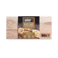 Akcesoria do grilla - Weber Deski do wędzenia małe - drewno cedrowe 2szt - miniaturka - grafika 1