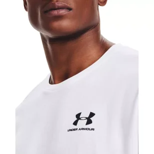 Koszulka męska Under Armour SPORTSTYLE LEFT CHEST SS - Koszulki sportowe męskie - miniaturka - grafika 4