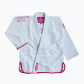 Kimona, stroje i obuwie - GI do brazylijskiego jiu-jitsu MANTO Balaclava BJJ white - miniaturka - grafika 1