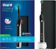 Szczoteczki elektryczne - Oral-B Clean & Protect Czarny - miniaturka - grafika 1