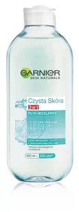Garnier CZYSTA SKÓRA PŁYN MICELARNY 3W1 400ML - Płyny micelarne - miniaturka - grafika 1