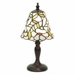 Lampa Tiffany Stołowa I Clayre & Eef - Lampy stojące - miniaturka - grafika 1