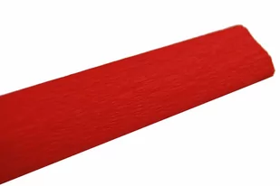 Bibuła marszczona 50x200 Czerwona 7 - Szkolne artykuły papiernicze - miniaturka - grafika 1