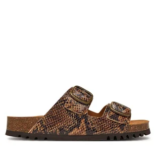 Klapki Scholl Josephine F32171 Brązowy - Klapki i japonki damskie - miniaturka - grafika 1