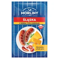 Kiełbasa i wędliny - Morliny Kiełbasa śląska z serem typu cheddar 550 g - miniaturka - grafika 1