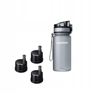 Shakery i bidony sportowe - Butelka Filtrująca Filtr Bidon AQUAPHOR CITY 350 ml Szara Zestaw 3 Wkłady - miniaturka - grafika 1