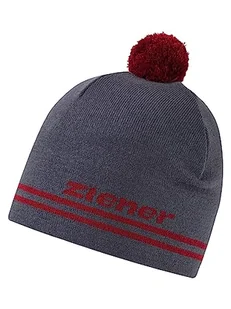 Ziener Unisex IMHAN czapka z pomponem/ciepła, dzianina, z podszewką, ombre, Usex - Czapki damskie - miniaturka - grafika 1