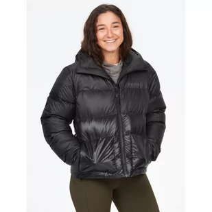 Damska kurtka puchowa Marmot Guides Down Hoody Rozmiar: L / Kolor: czarny - Kurtki i kamizelki sportowe damskie - miniaturka - grafika 1